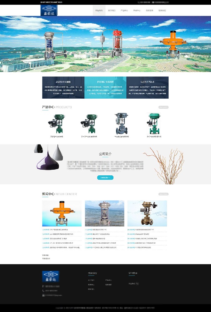 電動調(diào)節(jié)閥企業(yè)官網(wǎng)模板