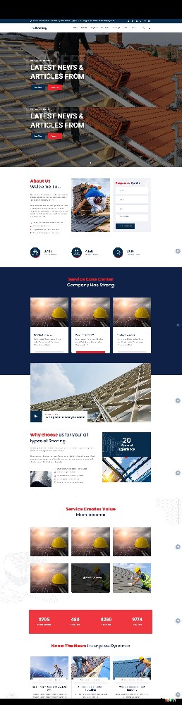 營(yíng)銷(xiāo)型響應(yīng)式建筑板材企業(yè)Pbootcms網(wǎng)站自適應(yīng)手機(jī)端